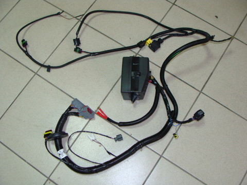 Жгут проводов 3163-55 моторн.отсека левый с блоком предохр(3163 с02.2016-11.2016)