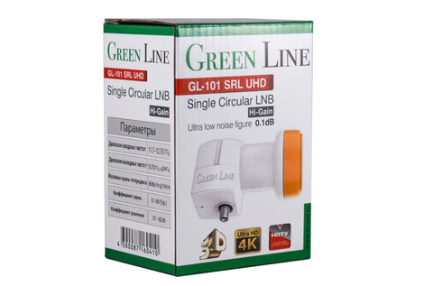 Спутниковый конвертер Green Line GL-101 SRL UHD (Триколор ТВ , НТВ +)