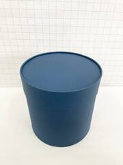 Цилиндр одиночный с завальцовкой, Синий лен, 21*21 см, 1 шт.