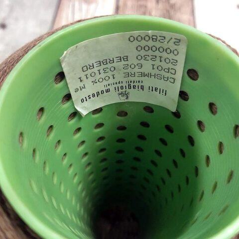 Кашемир Biagioli Modesto CASHMERE 100 2/28 серо-коричневый