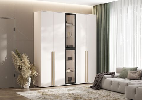 Комплект шкафов Норд №2 Кашемир (золото)