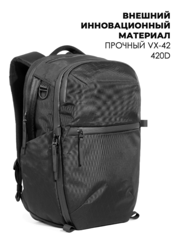 Картинка рюкзак городской Skully 13989 Black - 8