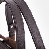 Сумка Саломея 607 эко-замша шоколад