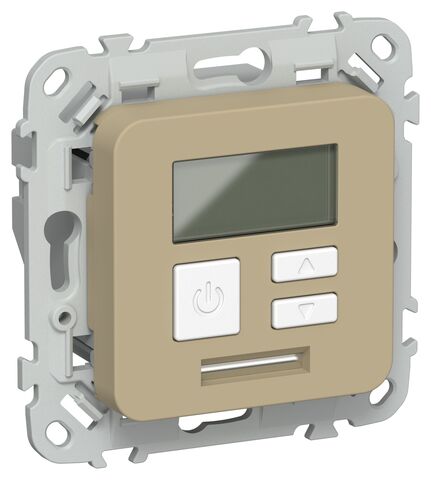 FLITE Термостат электр. с дисплеем 16А Т-ФлХ хак. IEK