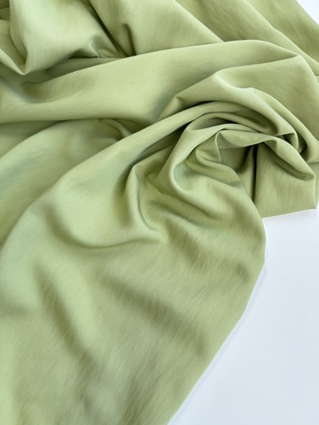 Вискоза с нейлоном, плательная ткань, Фисташковый