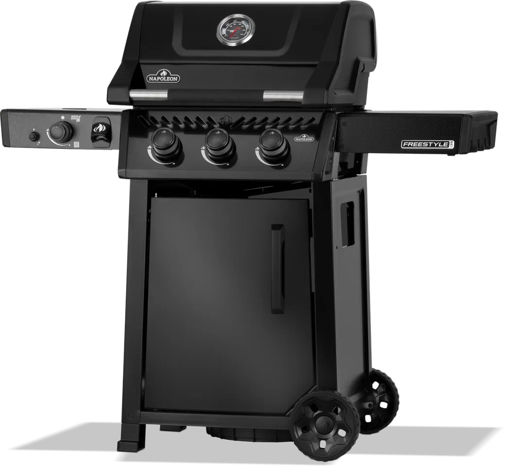 Газовый гриль Napoleon Freestyle PRO 365 SIB (черный, с ИК горелкой 2/3)