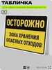 Табличка для обеспечения безопасности 