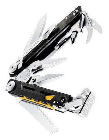Мультитул Leatherman Signal 115 mm, 19 функций, стальной (832265/832262)