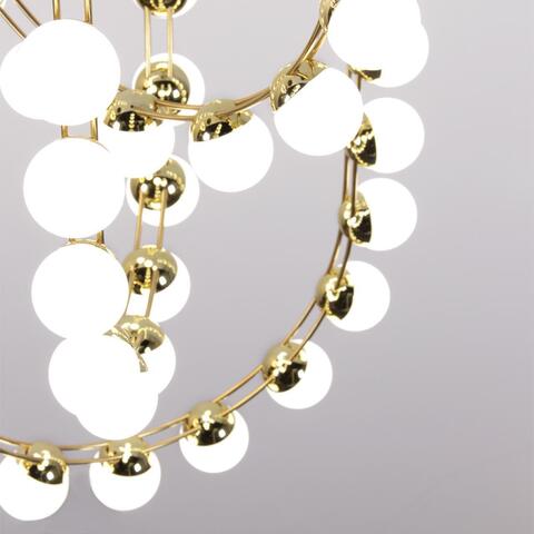 Подвесная светодиодная люстра Favourite Helmet 4590-4P