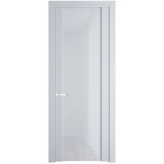 Межкомнатная дверь эмаль Profil Doors 1.13P вайт остеклённая