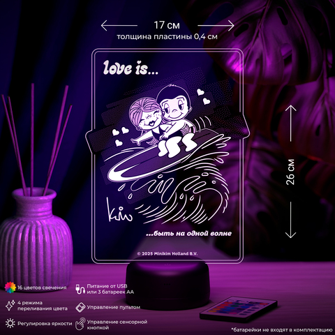 Love is - это быть на одной волне