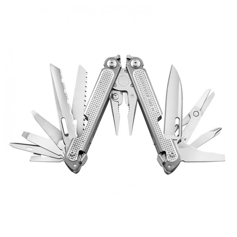 Мультитул Leatherman Free P4 100 mm, 21 функций, серебристый (832642)
