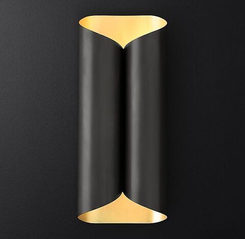 Бра Ombre Sconce Black H42