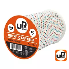 Шнур стартера  в бухте UNITED PARTS 5,0мм 30м (нейлон)