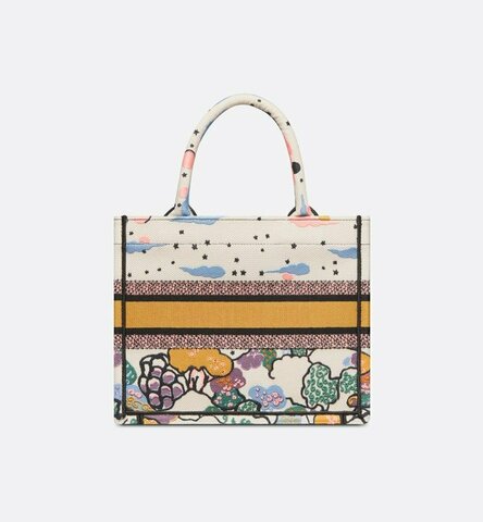 Сумка Dior Book Tote, модель маленького формата белый