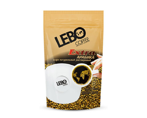 купить Кофе растворимый LEBO Extra, 100 г пакет