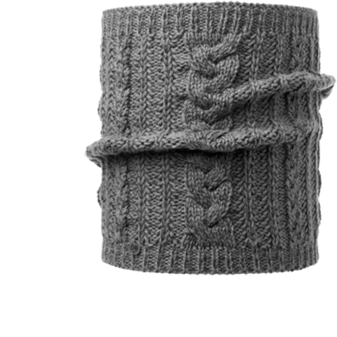 Картинка шарф-труба Buff Neckwarmer Knitted Comfort Darla Grey Pewter - 1