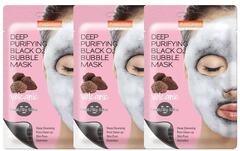 Eyenlip Detoxifying Black O2 Bubble Mask тканевая кислородная маска