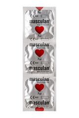 Супертонкие презервативы Masculan Pur - 3 шт. - 