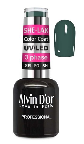 Alvin D`or  ADN-35М Лак SHE-LAK Color Coat  тон 35124   8мл