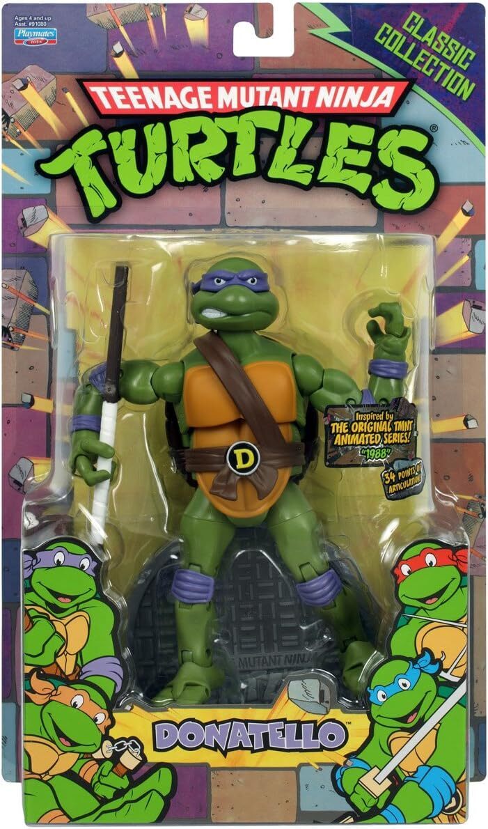 1988 donatello action figure clearance