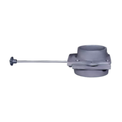 Чугунный шиберный блок D150
