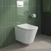 BelBagno BB7107CHR/SC DUE 2.0 Унитаз подвесной безободковый с сиденьем дюропласт soft close BB7107CHR/SC