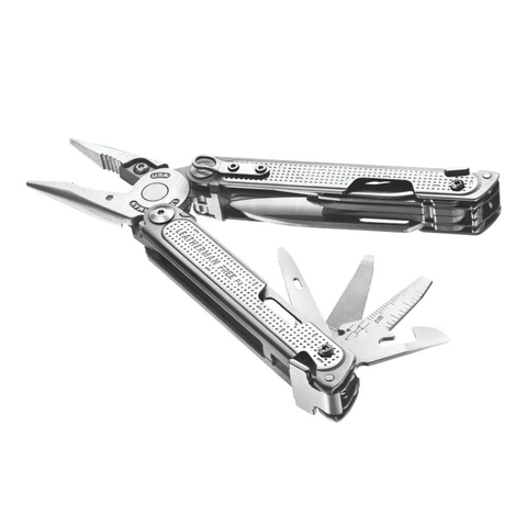 Мультитул Leatherman Free P4 100 mm, 21 функций, серебристый (832642)