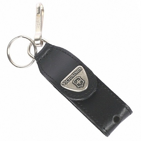 Чехол Victorinox для ножа MiniChamp с кольцом и карабином, 58 mm, Black (4.0515)