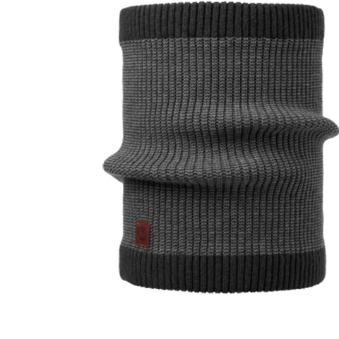 Картинка шарф-труба Buff Neckwarmer Knitted Comfort Dee Black - 1