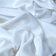 Итальянский тенсел белого цвета айвори фото