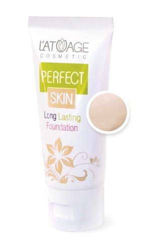 l`atuage Тональный крем Perfect skin длительного действия №100 фарфоровый 30г