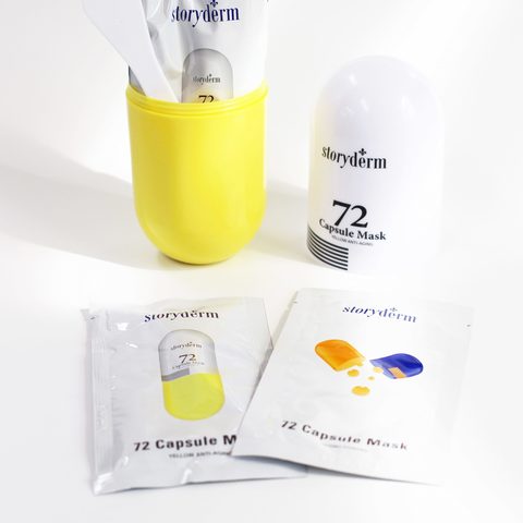 STORYDERM_Маска альгинатная с нано-золотом 72 YELLOW CAPSULE MASK