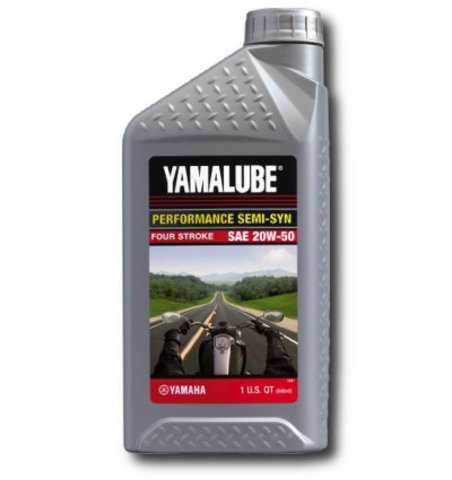 Yamalube, Масло полусинтетическое 20W-50 для 4-тактных мотоциклов круизеров, 946 мл