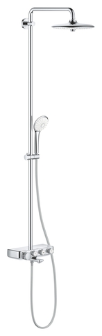 Душевая система с термостатом для ванны, GROHE Euphoria SmartControl System 260, хром, (26510000)