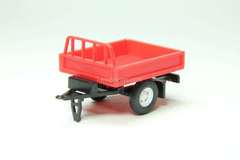 Trailer Bison (without awning) red Agat Mossar Tantal 1:43