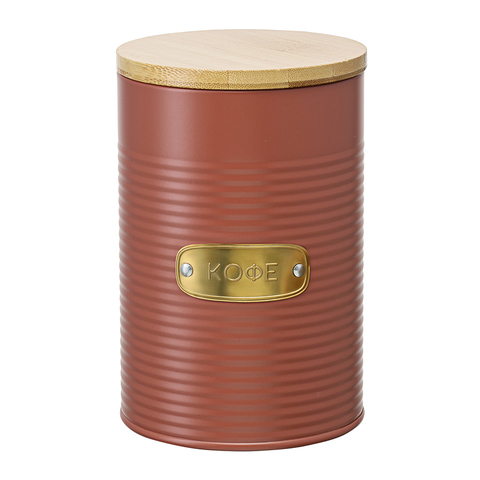 Банка для хранения кофе 1.3л Smart Solutions Irmel терракота