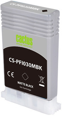 Картридж струйный Cactus CS-PFI030MBK PFI-030MBK черный матовый (55мл) для Canon imagePROGRAF TA-20/30