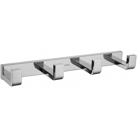 Abber Westen AA1751 Вешалка на 4 крючка, цвет: хром