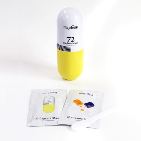 STORYDERM Маска альгинатная с нано-золотом_ 72 YELLOW CAPSULE MASK