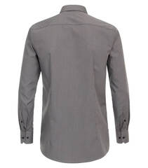 Сорочка мужская Venti Modern Fit 144249700-100 с чёрно-серым принтом