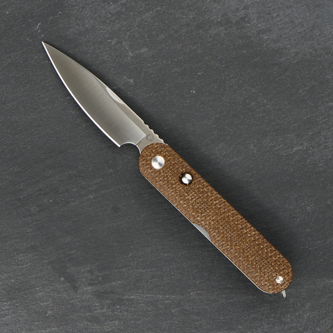Rapax Kiki Brown Micarta Satin