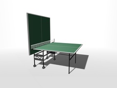 Теннисный стол влагостойкий на роликах WIPS СТ-ВР (61040)