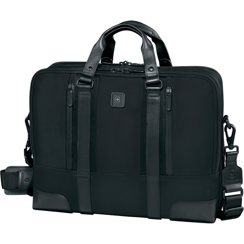 Портфель Victorinox Lexicon Professional LaSalle, черный, 40x10x29 см, 11 л