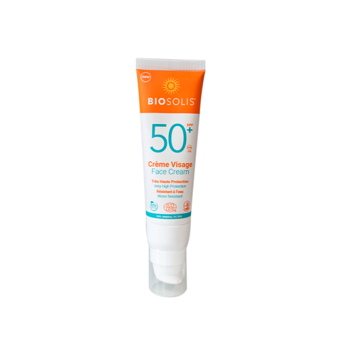 Biosolis Солнцезащитный крем для лица SPF 50+, 50 мл