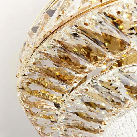 Потолочный светодиодный светильник LED4U L1146-400 GD