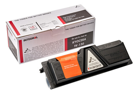 Тонер-картридж Integral TK-130 с чипом для Kyocera