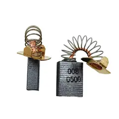 Щетка графитовая DDE 6х13х15мм CSE240L/CSE260L (пара) пружина, пятак-уши -VD13-0005 (792-827-024)