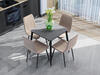 Стол Uni-Form-S.2B SBlack/Grey Matt Cliff 727*800*800
