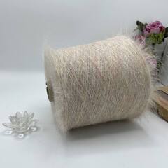 Пушистая пряжа для паутинок